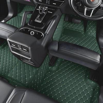 Dark Green custom car mats