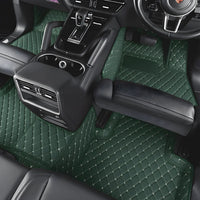 Elite Car Mats - Dark Green | Custom-Fit Waterproof Car Floor Mats
