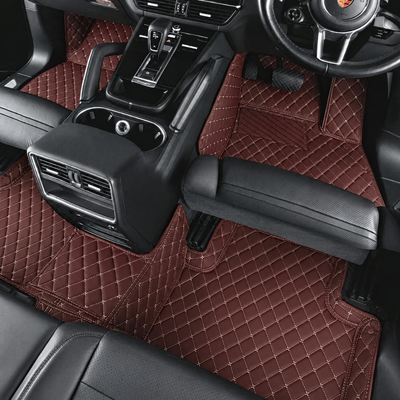 Dark Brown custom car mats